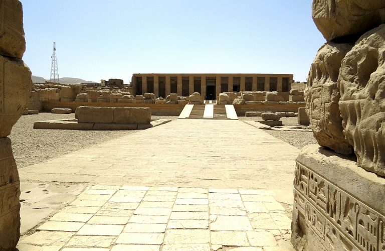 Totentempel des Sethos I. Safari Afrika